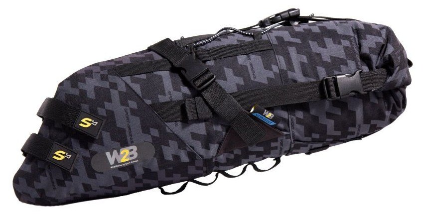 Taška pod sedlo camo veľká - bikepacking Art. 622